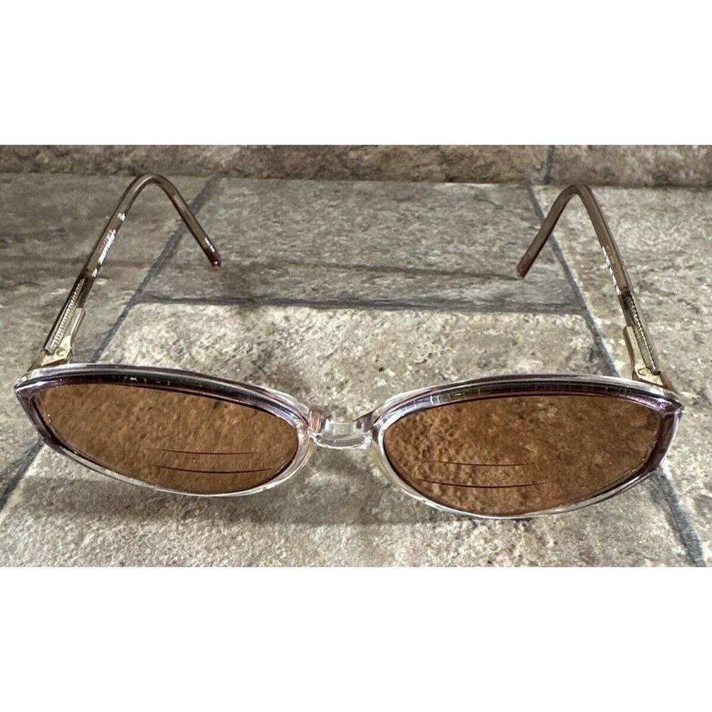 Marcolin 1217 460 Brown Eyeglass/Sunglasses Frame ONLY Flex Hinge 53-18-135-40mm